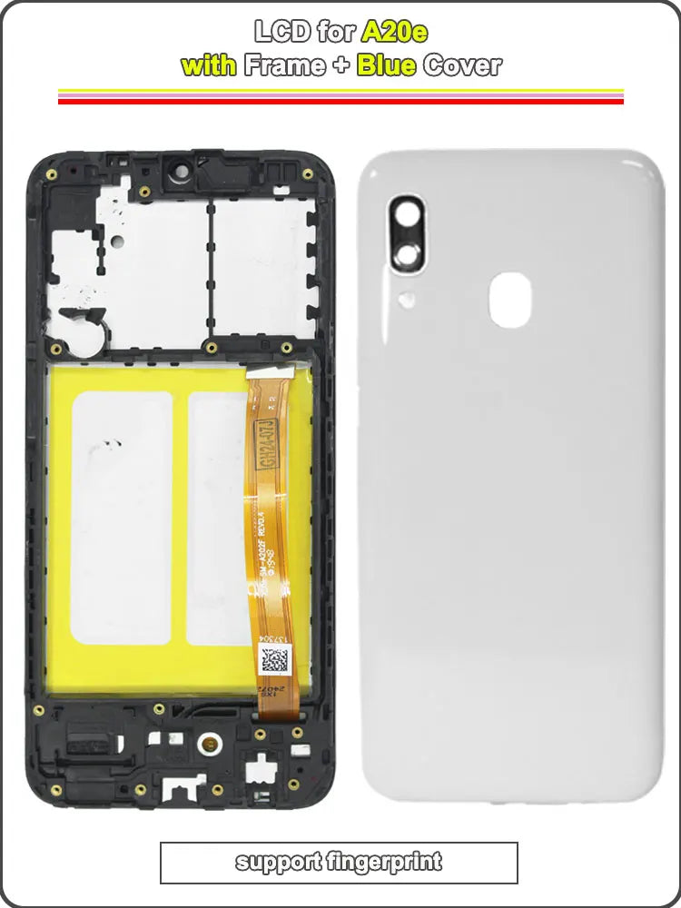 New LCD for Samsung Galaxy A20e LCD Display Touch Screen Digitizer Replacement for Samsung A20e A202 Phone LCD Screen
