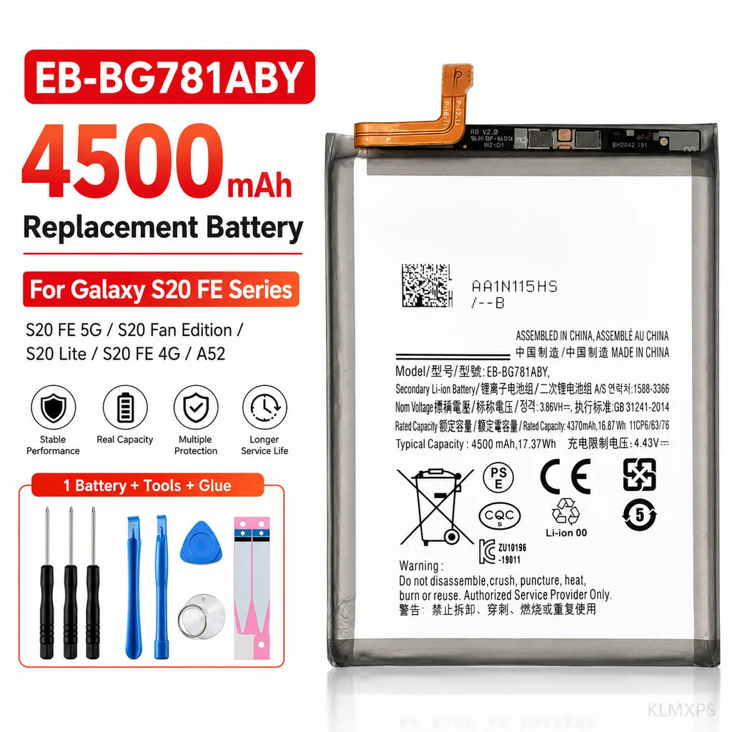 Mobile Phone Replacement Battery for Samsung SM-G781 SM-A526