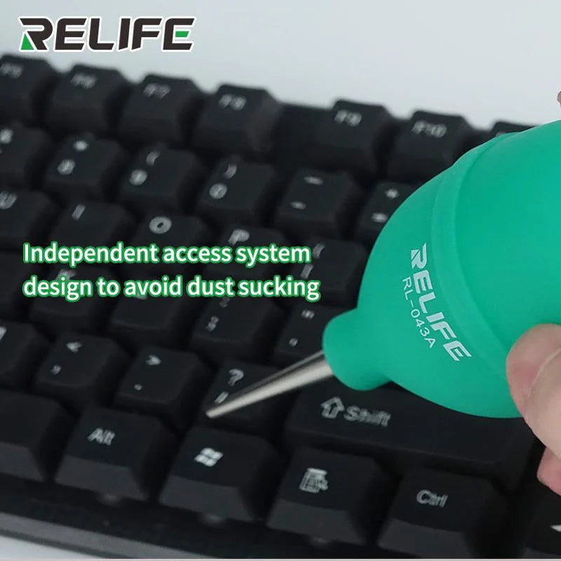 RELIFE 2in1 Phone Repair Dust Cleaner Air Blower Ball Cleani