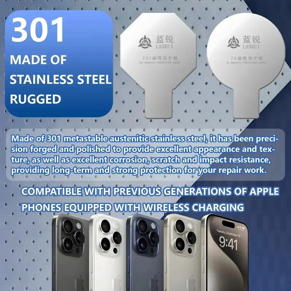 Lanrui z9 Universal Rear Glass Magnetic Protection Plate IPh