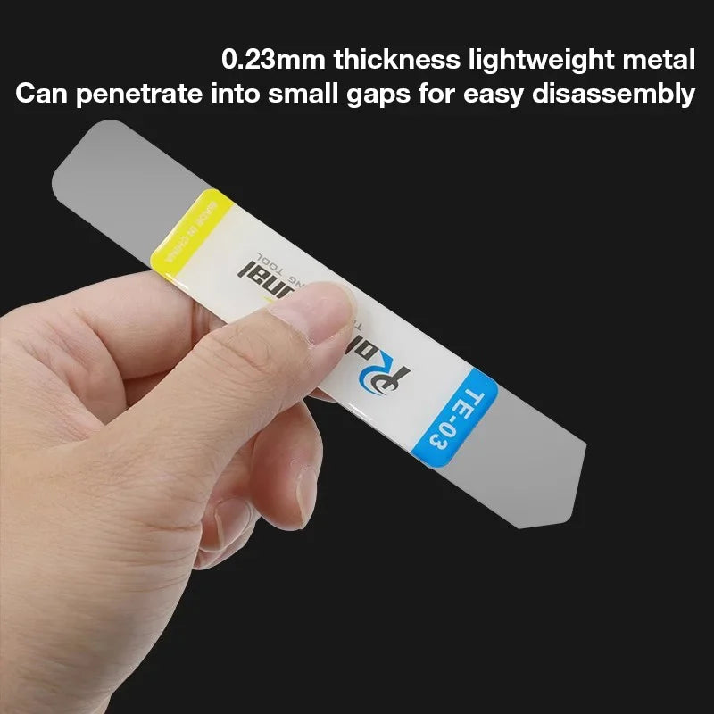 Professional Metal Pry Hand Opening Tools Flexible Steel Cro