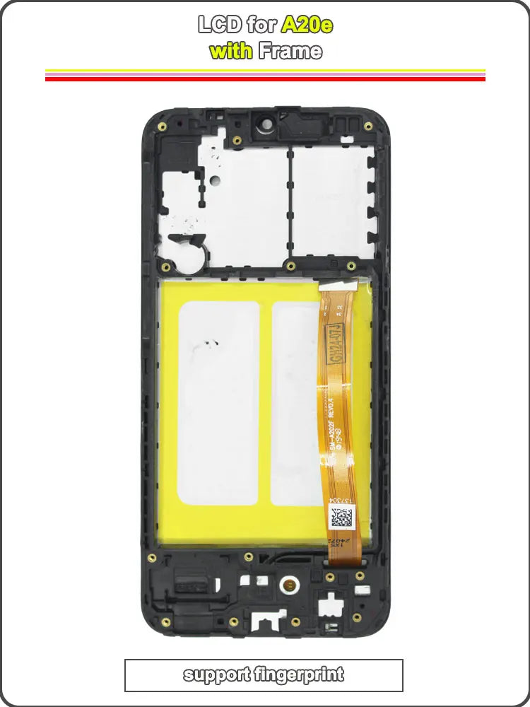 New LCD for Samsung Galaxy A20e LCD Display Touch Screen Digitizer Replacement for Samsung A20e A202 Phone LCD Screen