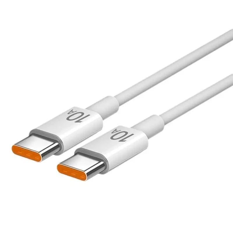 65W GaN PD USB-C Charging Head Fast Charger With Built-in 80cm TypeC Cable Suitable for iPhone16 15 Promax NEW 2025