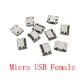 Micro USB Female Socket 5Pin SMD Micro USB Port Jack Plug So