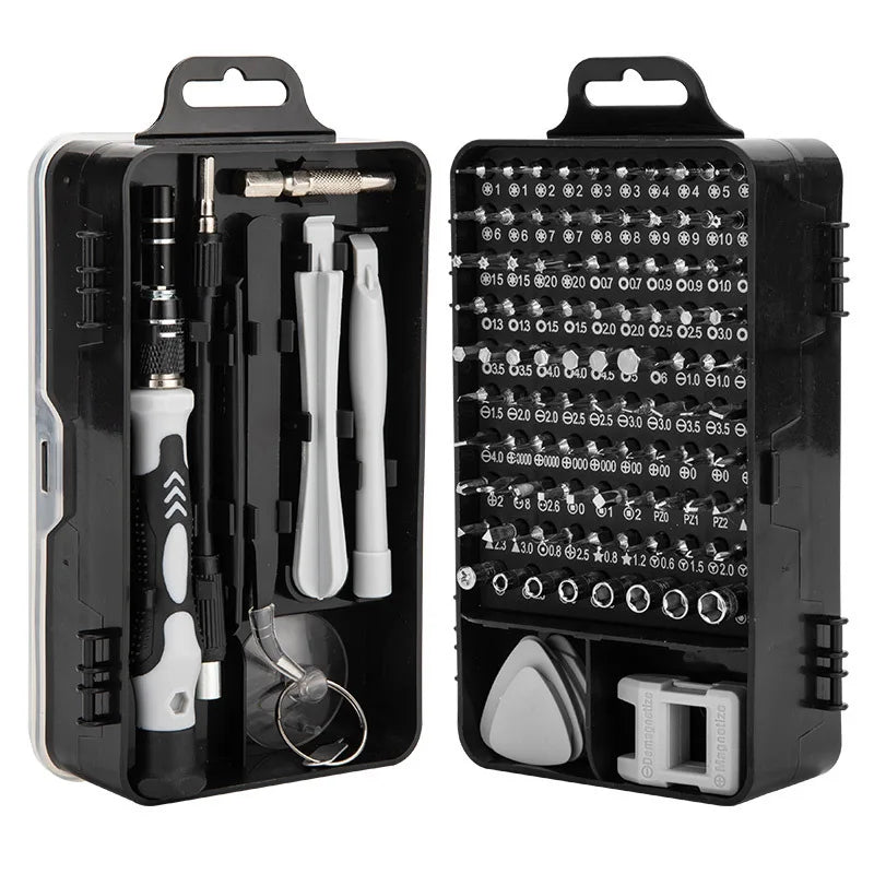 115 Pcs Precision Disassembly Repair Tool Kit Professional S