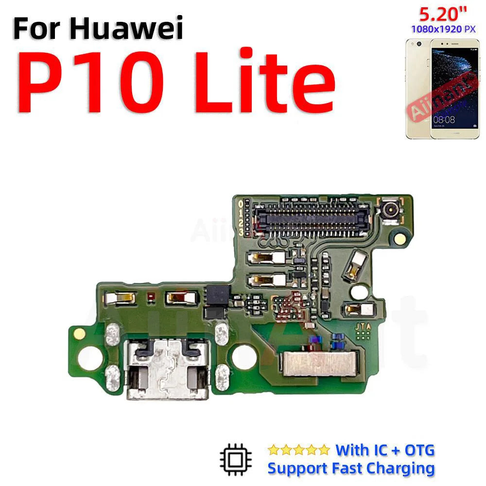 Aiinant Dock USB Charger Connector Mic Charging Port Board F