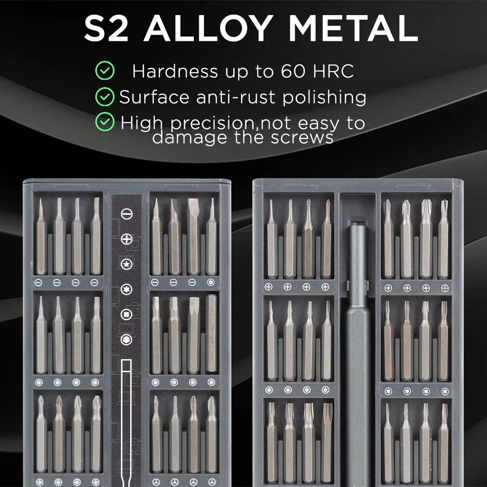 25 in 1 Magnetic Precision Screwdriver Set Mini Tools Kit fo