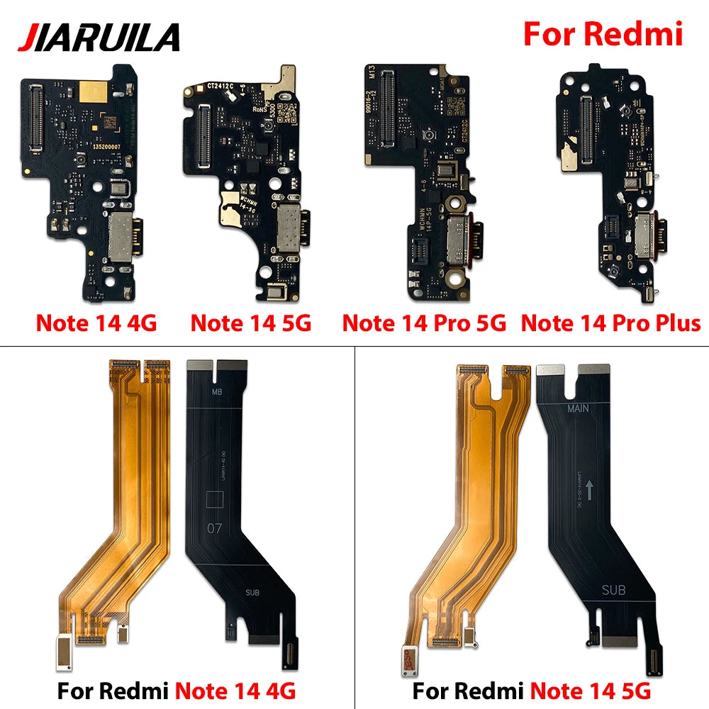 NEW For Xiaomi Redmi Note 14 5G 4G 14 Pro Plus USB Charger C