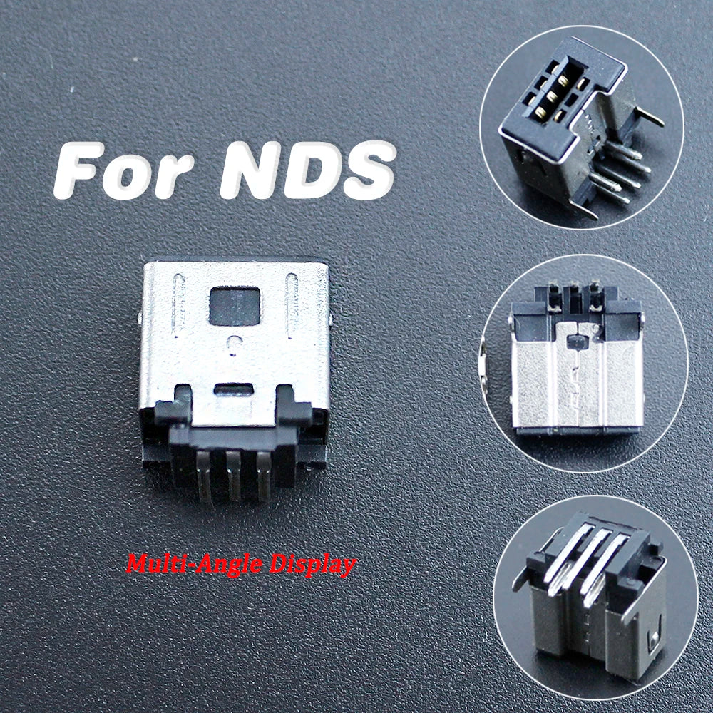 1Pc Power Jack Socket For 2DS NDSI NDSL Charging Dock Charger Port Connector Replacement Part