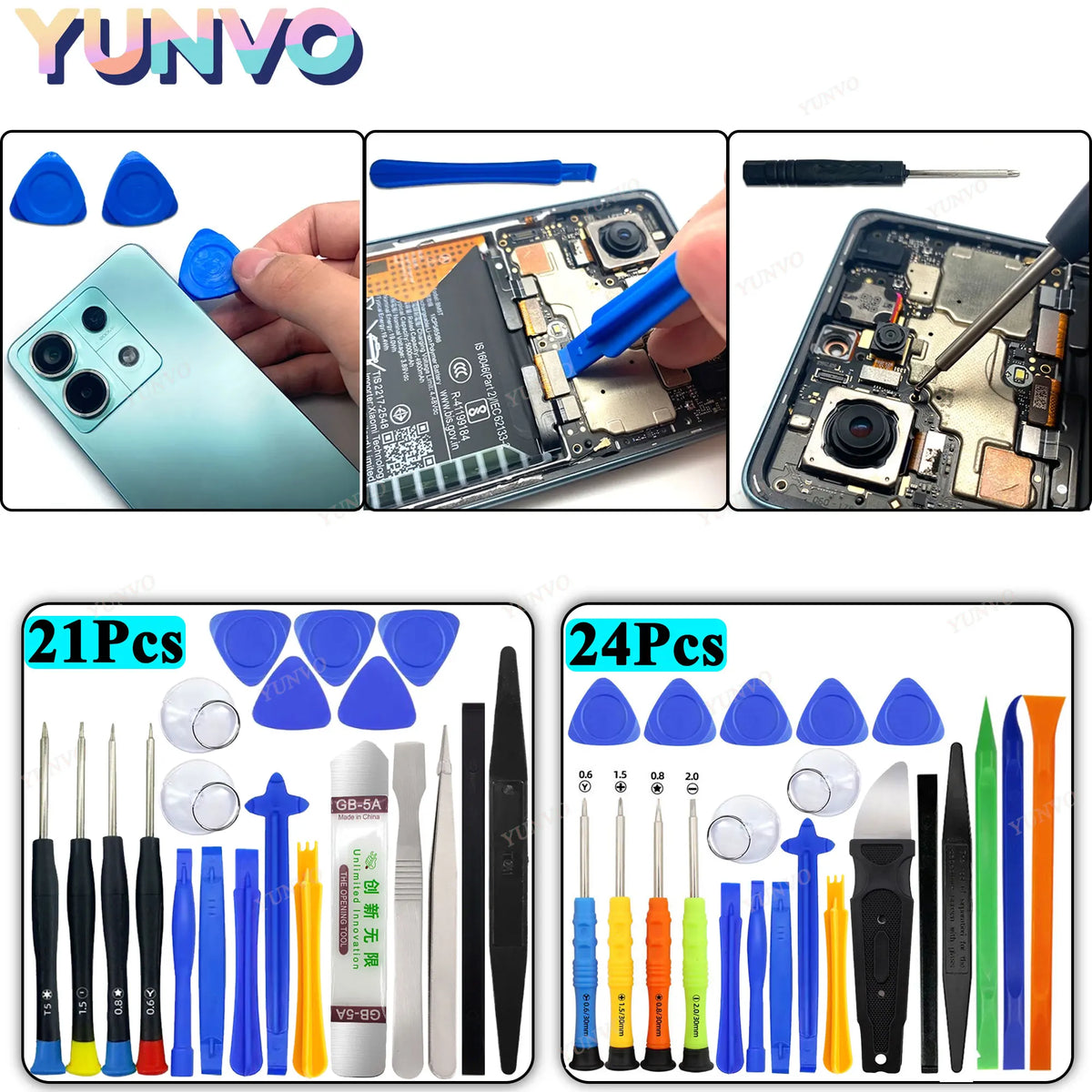 Mobile Phone Disassembly Repair Tools for Apple Android Set 