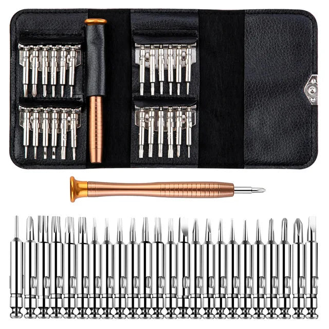 Screwdriver Set Precision Magnetic Screw Driver Bits Torx Hex Bit Handle Mobile Phone Repair Screwdrive Kit Hand Tools