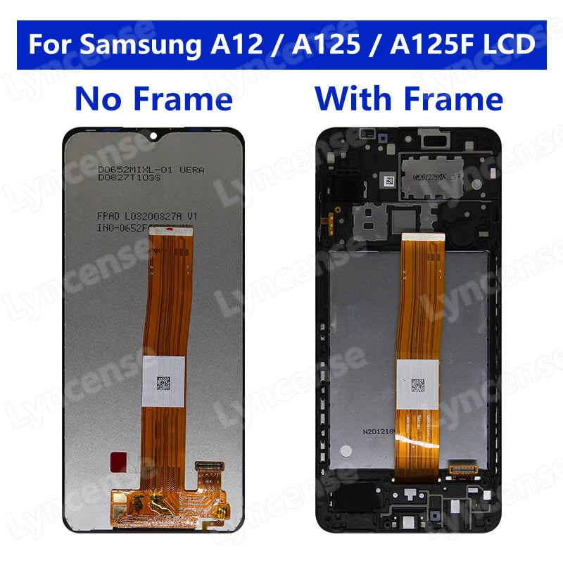 CHOICE 6.5 IPS For Samsung Galaxy A12 LCD Display A125 SM-A1