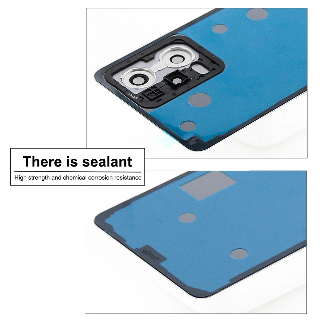 For Xiaomi Redmi Note 12 Pro 5G Back Glass Cover Housing Bat