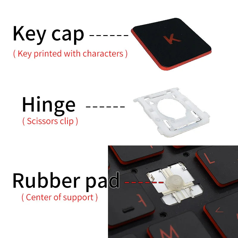 Replacement Keycap Key For Asus ROG Strix G16 G614 G614J G61
