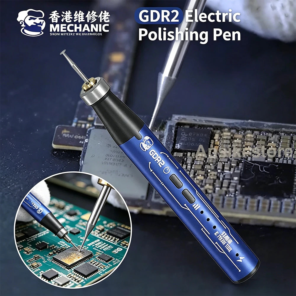 GDR2 Portable Electric Polishing Pen 9pcs Diamond Grinding H