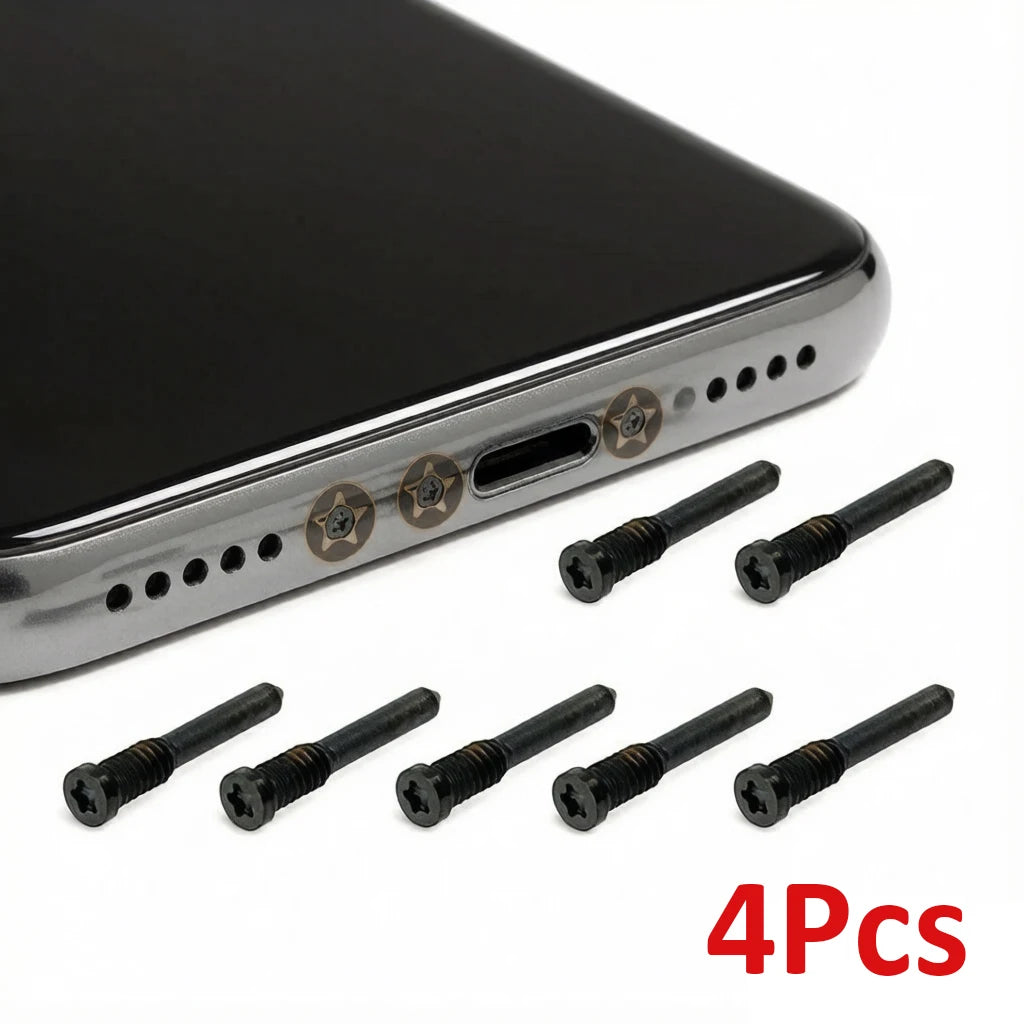 4Pcs Pentalobe Bottom Charging Port Screws Replacement for A