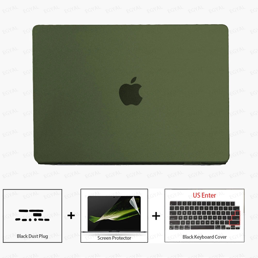 Laptop Case for MacBook Pro 14 2026 Model A3426 Ultra-thin Case & Dust Plug & Screen Film & Keyboard Cover M5 Max Pro 14 A3427