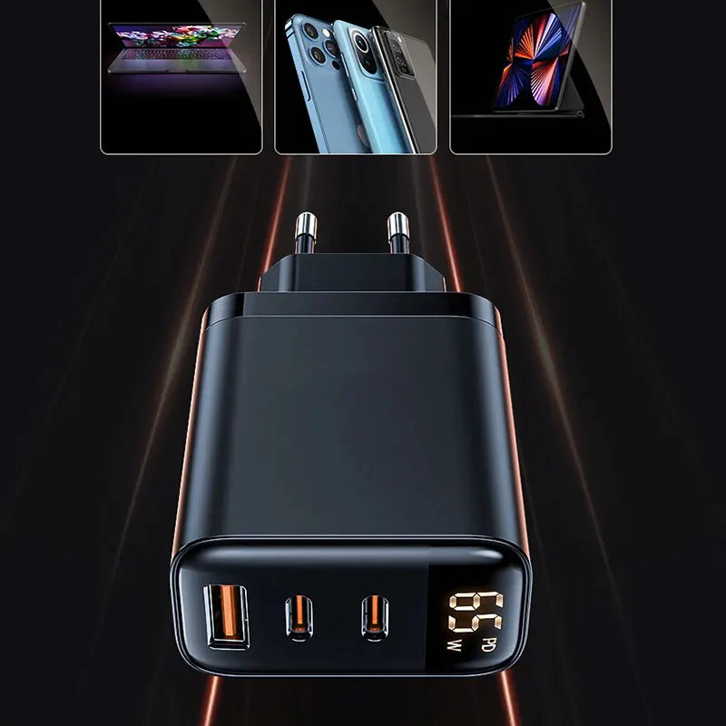 65w USB Type-C Charger PD Fast Charger Quick Charger PD 45W 