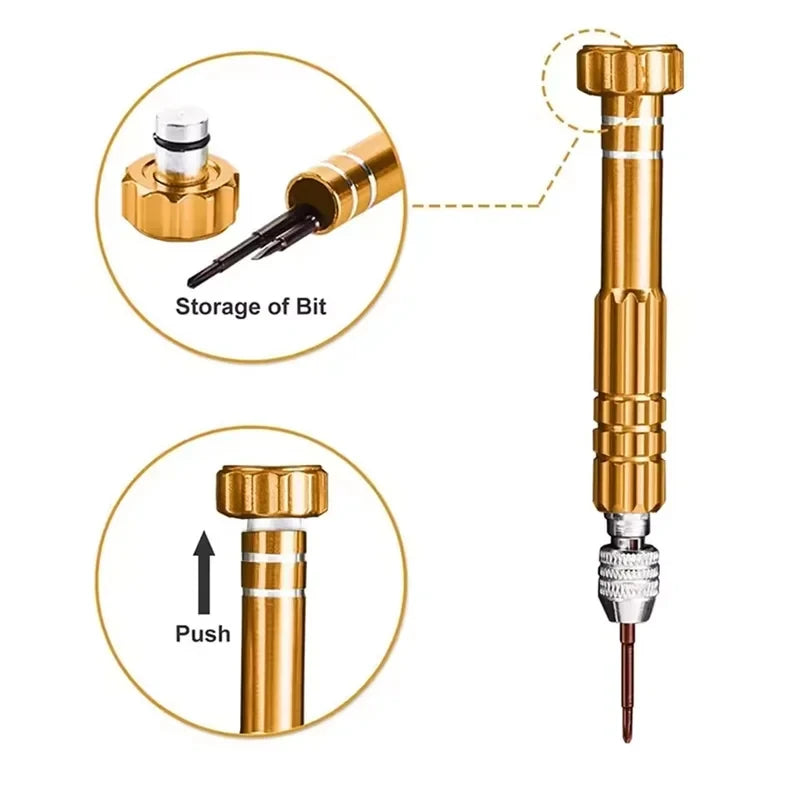 5 in 1 Phone Repair Screwdriver Kit Professional Opening Too
