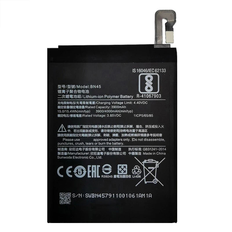 100% Phone Battery for Xiaomi Redmi Note 5 Note5 Note 6 Pro 