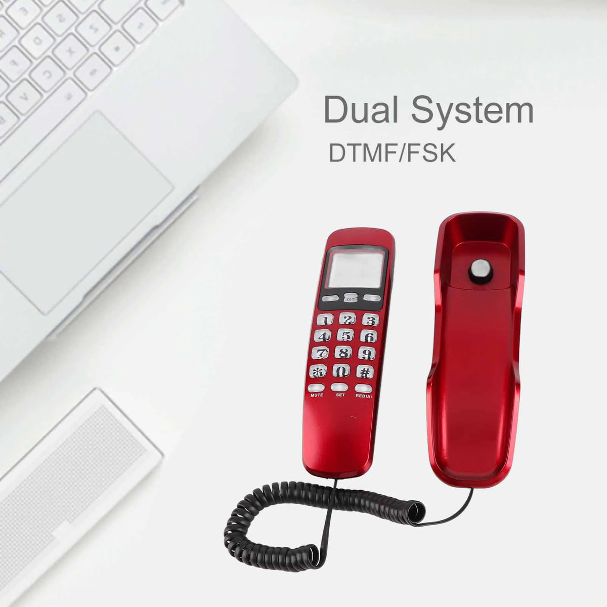 Home Telephone Mini Wall Telephone Home Office Hotel Incomin