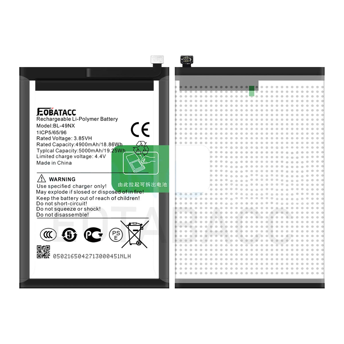 2026 years new BL-49NX Replacement Battery For lnfinix Hot 3
