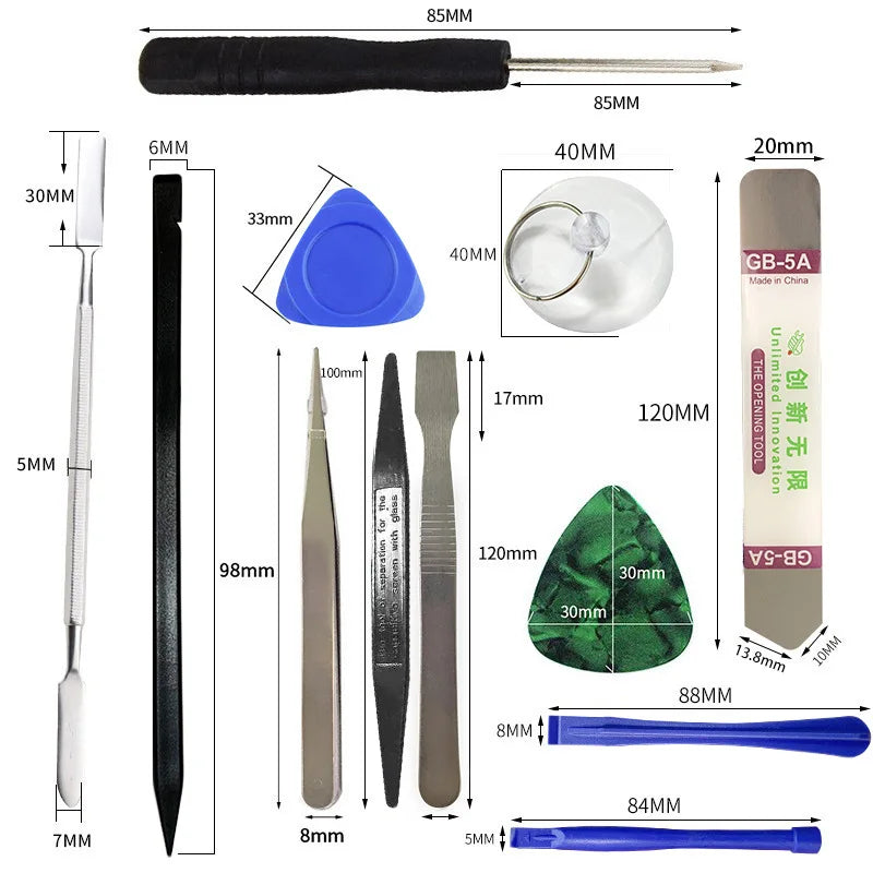 22/24/26 IN 1 Screen Opening Mobile Phone Kit Tweezers Screw