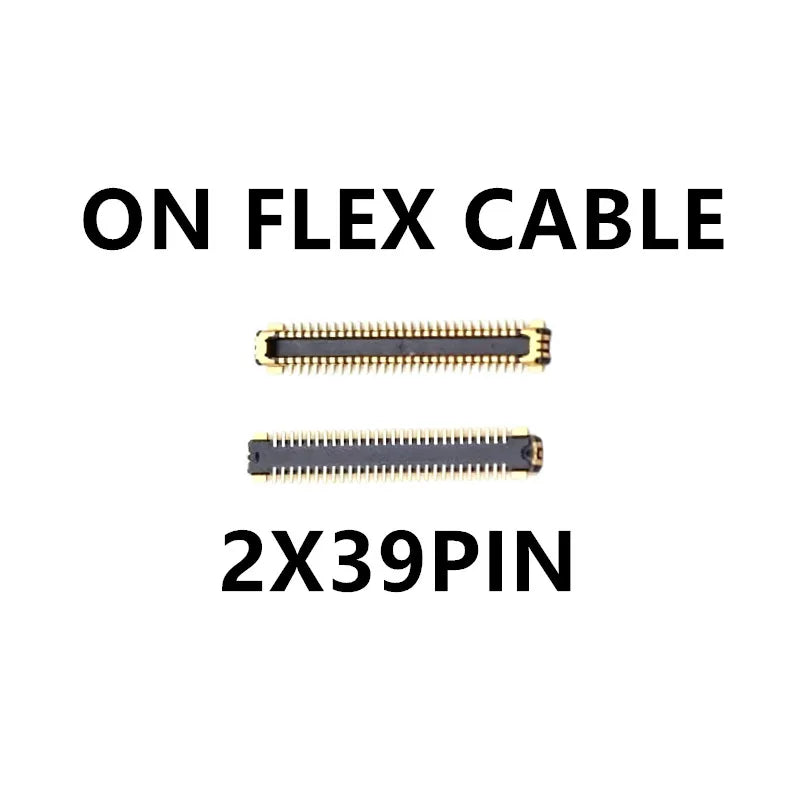 (10-50piece) LCD Display Screen USB Charging FPC Connector for Samsung A12/A22 4G/A32/A42/A52/A72/A13/A23/A33/A53/A73/S23FE