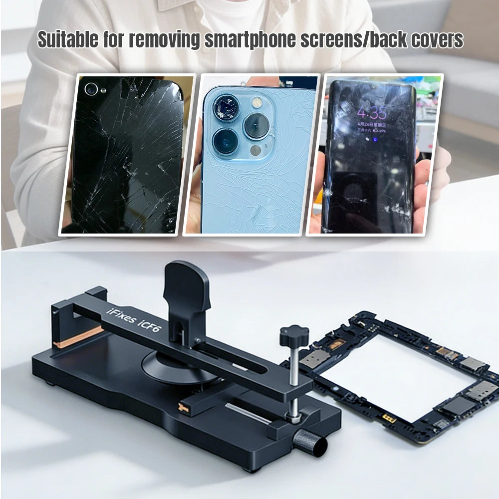 ICF6 Mobile Phone LCD Screen Pry Opening Fixture Mobile Phon