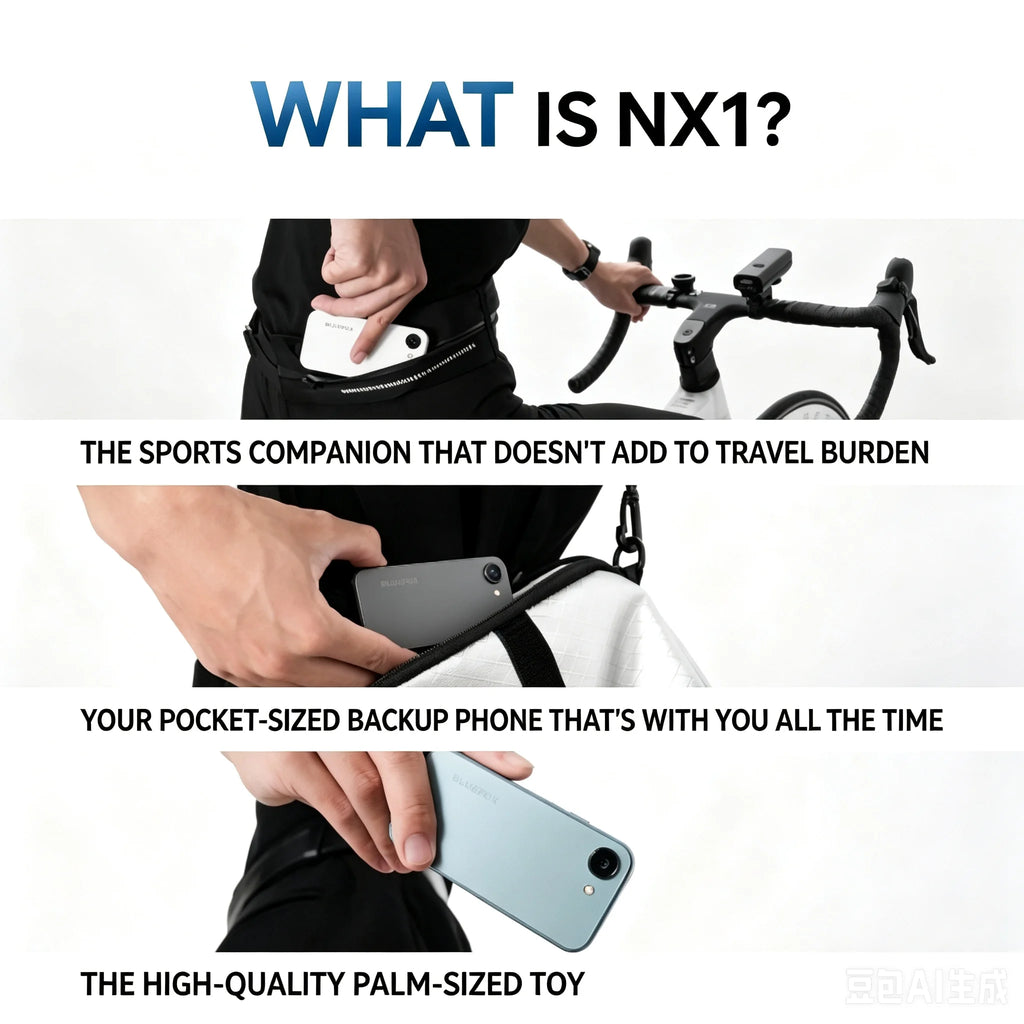 Bluefox NX1 Mini Smartphone Android 15 4.0 Display Dual SIM 