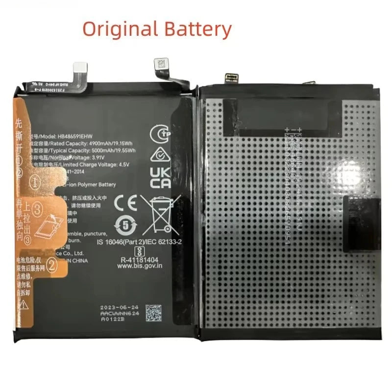 High Quality Replaceable Battery 5000mAh HB486591EHW Battery