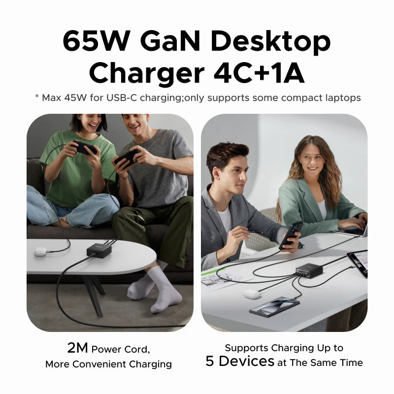 UGREEN 65W 100W GaN Charger PPS QC4.0 PD3.0 For iPhone18 17 
