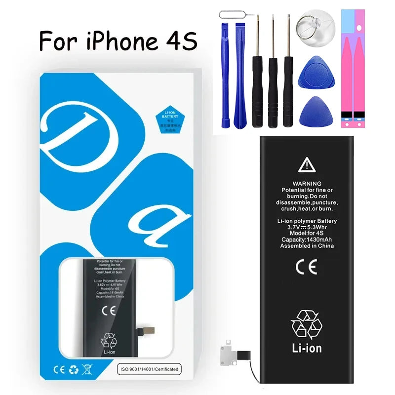 XDOU Battery For IPhone 4S 4GS IPhone4S IPhone4GS 1430mAh Ph