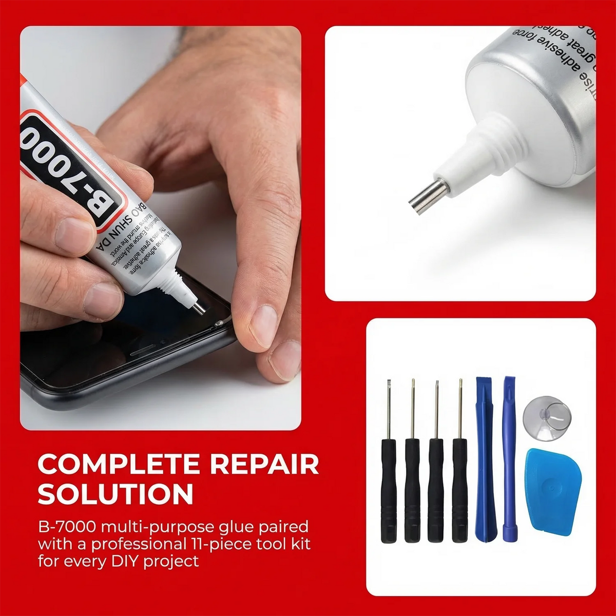 B7000 Mobile Phone Screen High-Strength Waterproof Adhesive 