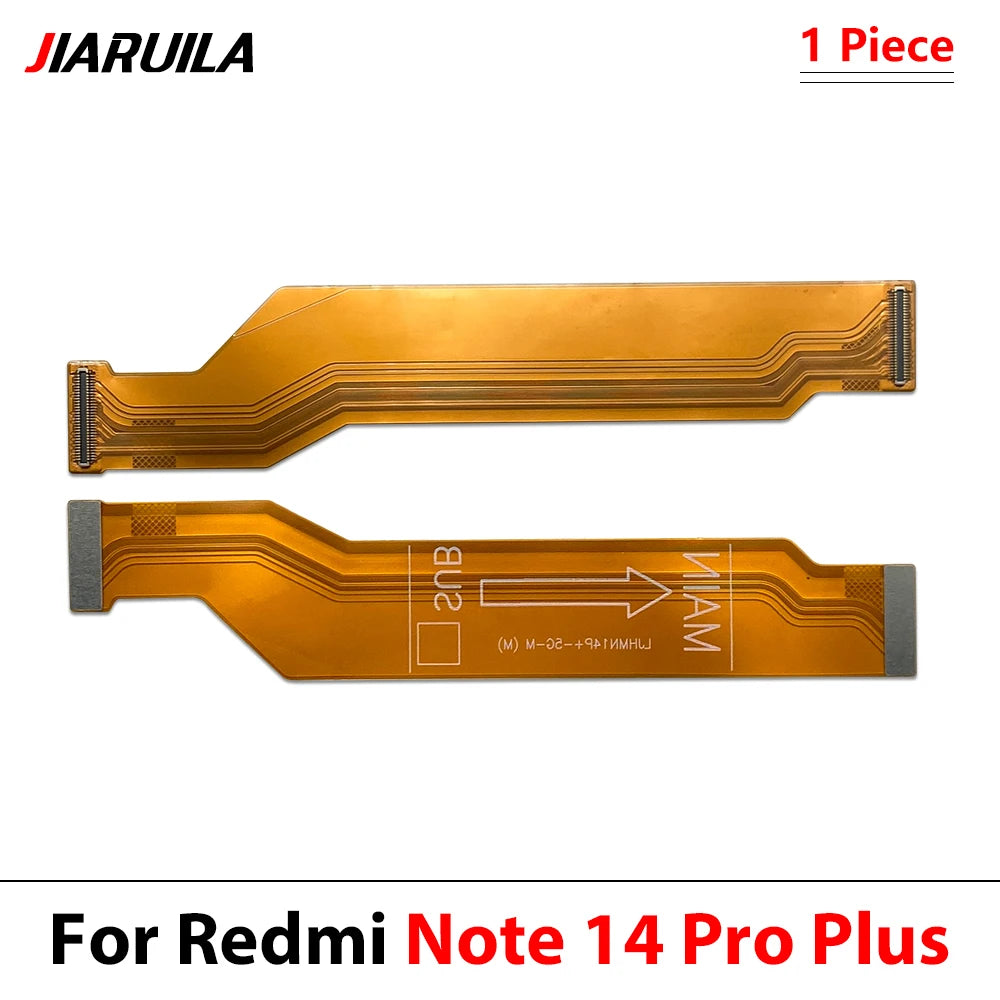 NEW For Xiaomi Redmi Note 14 5G 4G 14 Pro Plus USB Charger Connector Charging Port Micro Board Main LCD Flex Cable Replacement
