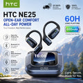 HTC NE25 OWS Earbuds AI Translator LCD Touch Screen Bluetoot