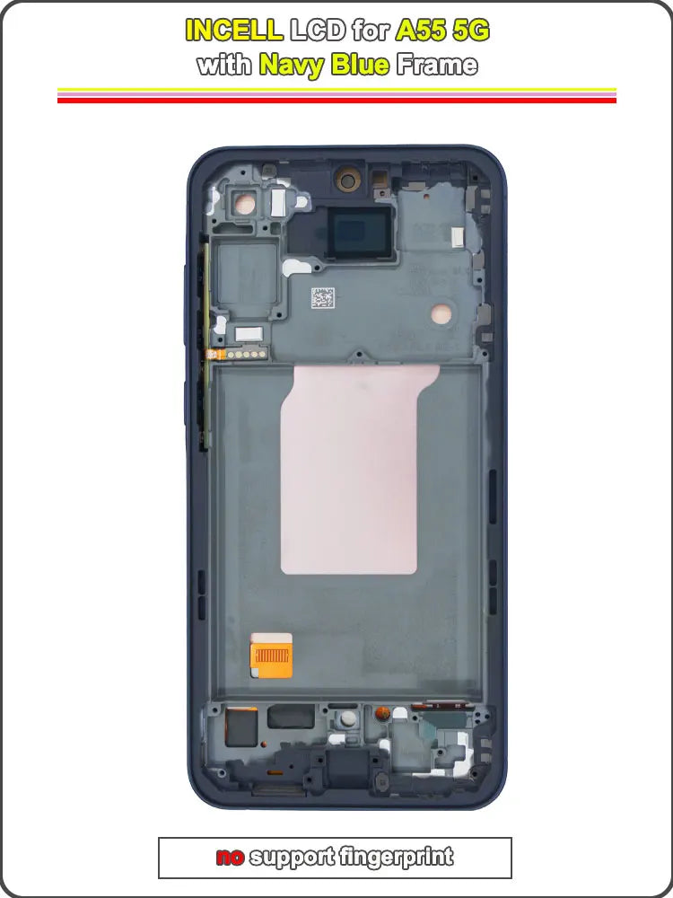 100% Tested LCD for Samsung Galaxy A55 5G LCD Display Touch Screen Digitizer Assembly for Samsung A55 5G A556 Phone LCD Screen