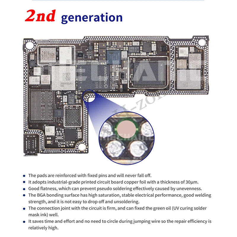 MECHANIC Magic Tag Dot Repairing Solder Lug for Mobile Phone