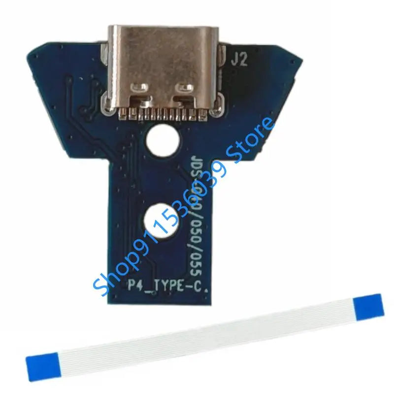 For PS4 JDS 040 050 055 Controller Type C Charging Port Circ