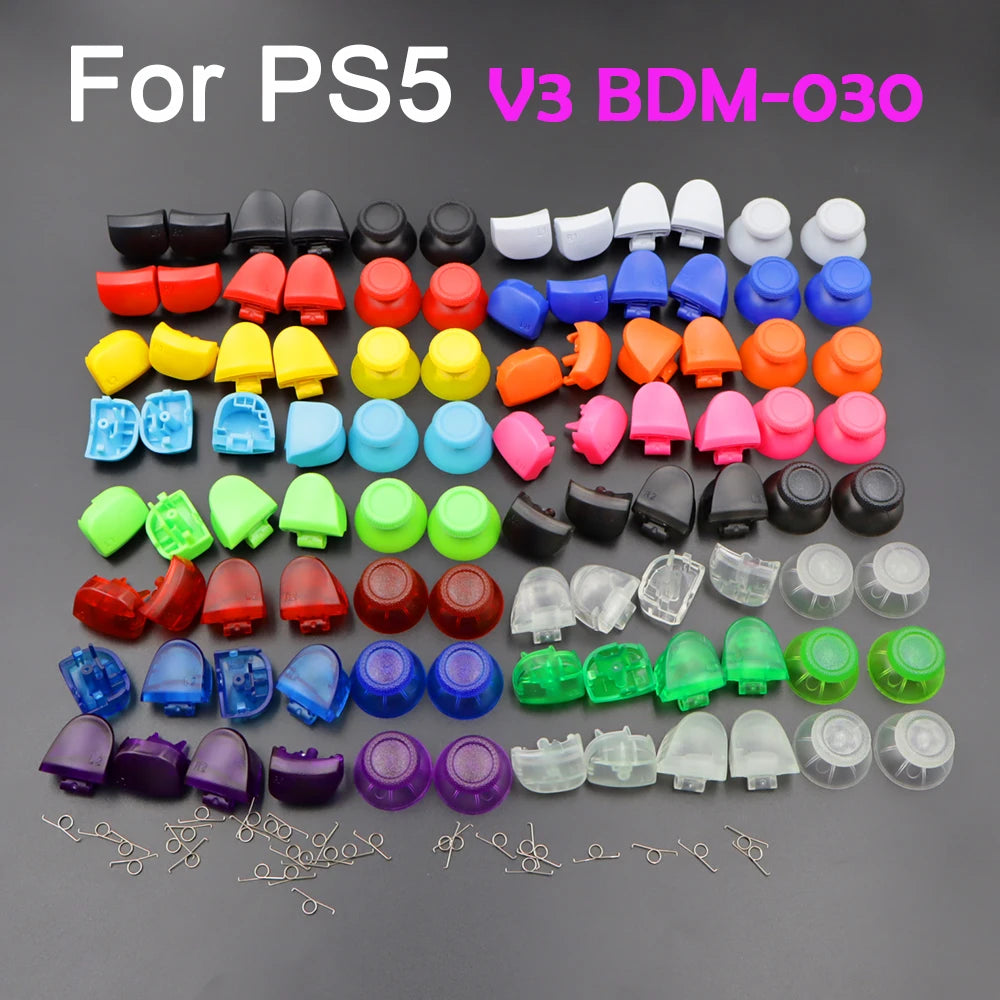 1Set BDM-030 Joystick Thumb Caps & R1 L1 R2 L2 Game Trigger 