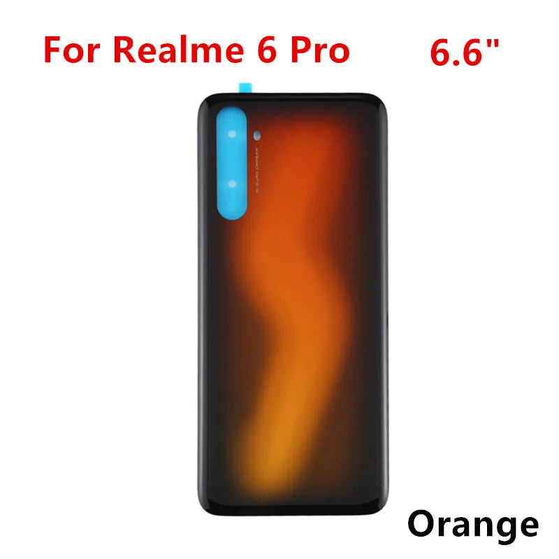 6Pro Housing For Realme 6 Pro Battery Back Cover Repair Repl