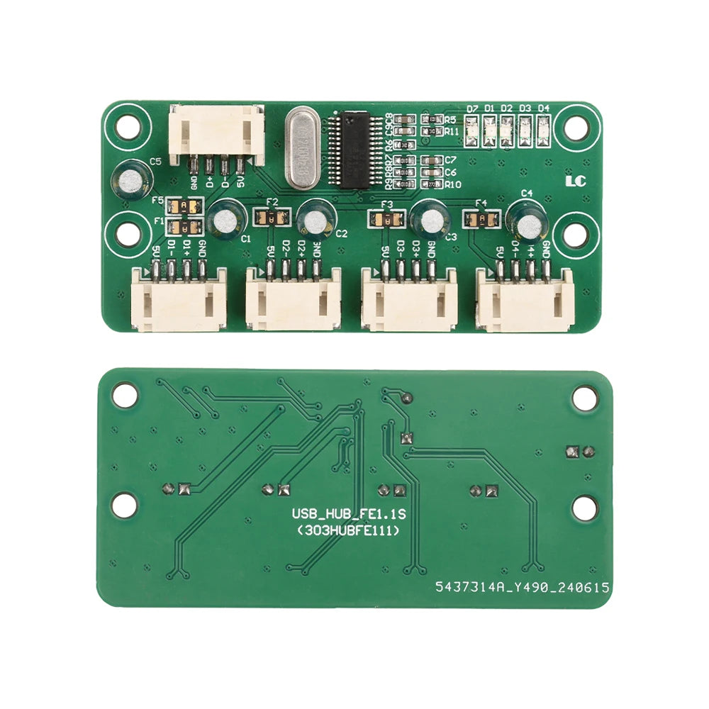 1-to-4-Port HUB Module USB 2.0 Free Drive USB Splitter Elect