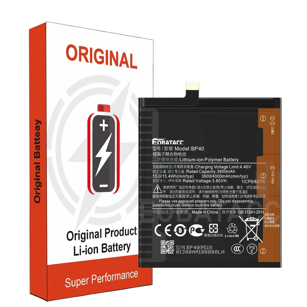 2026 Years New BP40 Original Battery For Xiaomi Mi 9T Pro / 