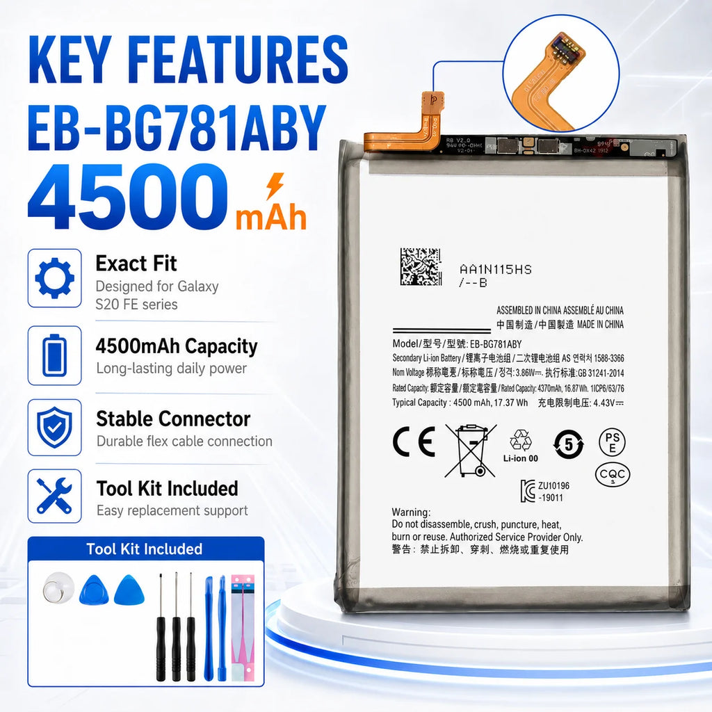 4500mAh B-BG781ABY Durable Stable Battery Replacement For Sa