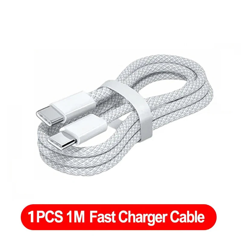 65W PD USB C Fast Charging Charger 2-Port Phone Charger Power Adapter For iPhone Samsung Xiaomi Type C EU/US Plug Wall Charger
