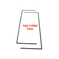 Novecel Middle Frame Bezel Replace For Samsung Galaxy Z Fold