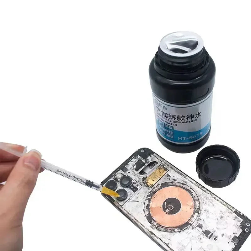 250ML LCD Frame Glue Removal Liquid For Mobile Phone LCD Scr