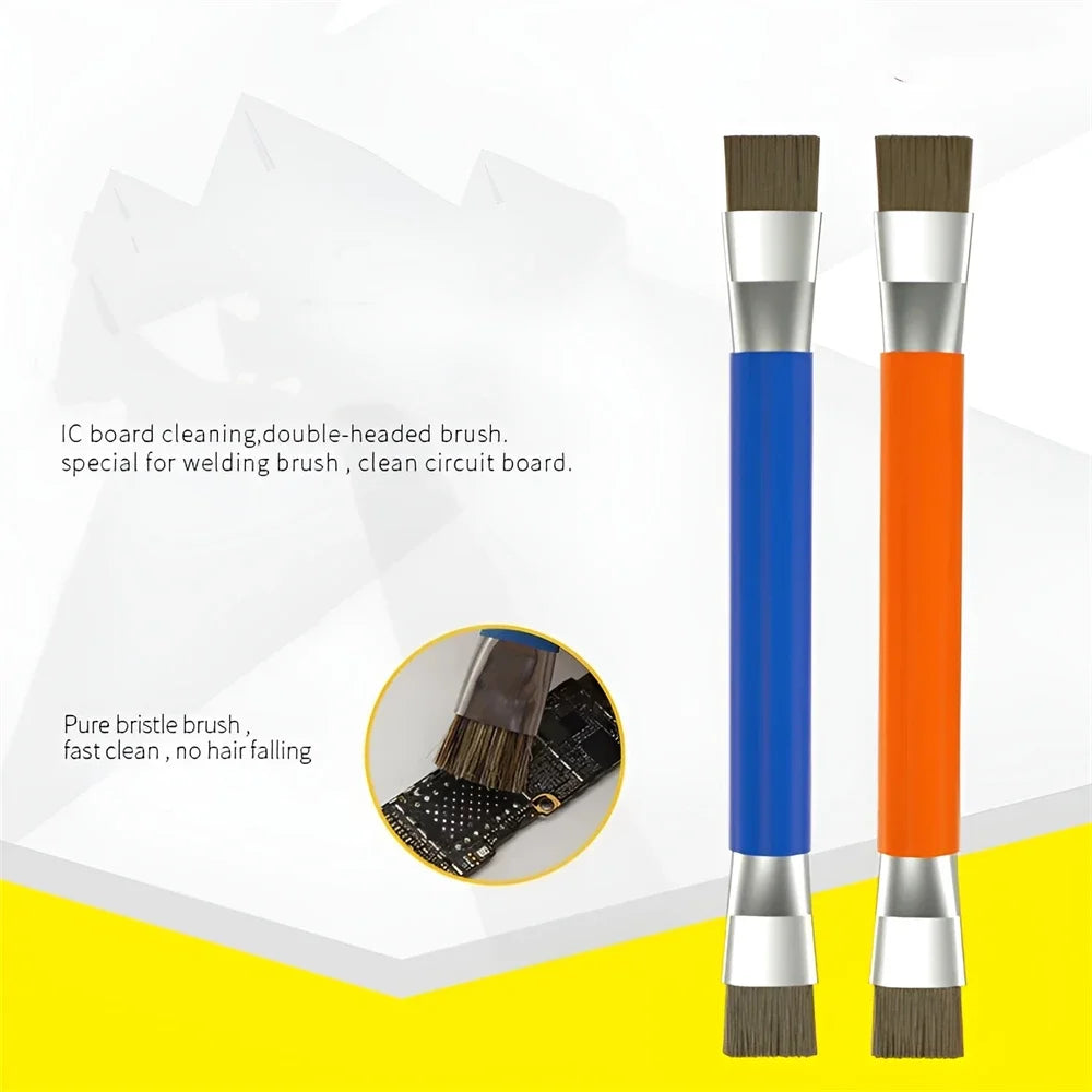 Anti-Static ESD Safe Double Headed Brush Circuit Board Repai