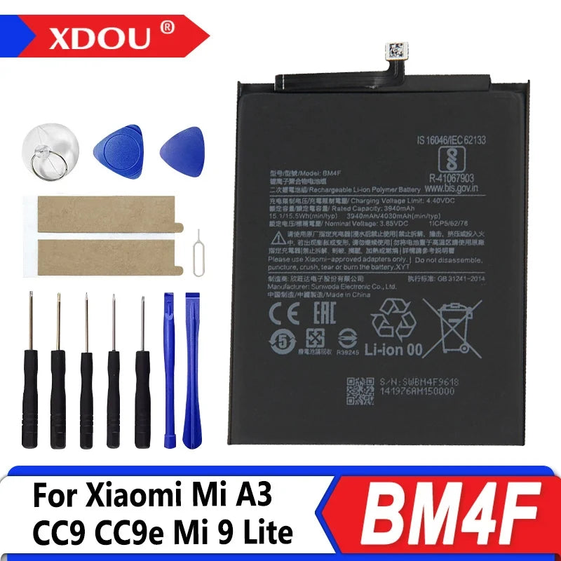 Brand New BM4F 4030mAh Battery For Xiaomi Mi A3 CC9 CC9e Mi 