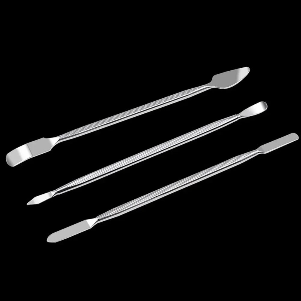 3PCS Repair Opening Pry Hand Tool Kit Blade Smart Phone Tablet PC Metal Spudger Disassemble Tools Set Phone Repair Tools